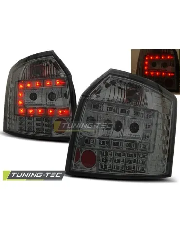 Feux arrière à LED fumés pour AUDI A4 10.00-10.04 Avant