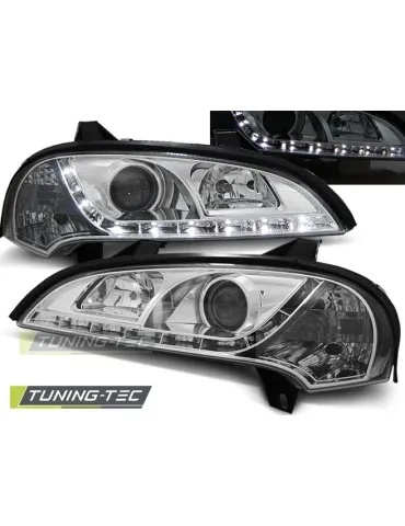 Phares à LED chromés pour OPEL TIGRA 09.94-12.00