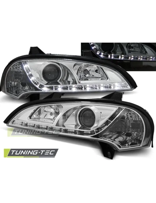 Phares à LED chromés pour Opel Tigra (1994 - 2000)