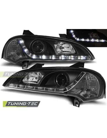 Phares à LED noirs pour OPEL TIGRA 09.94-12.00
