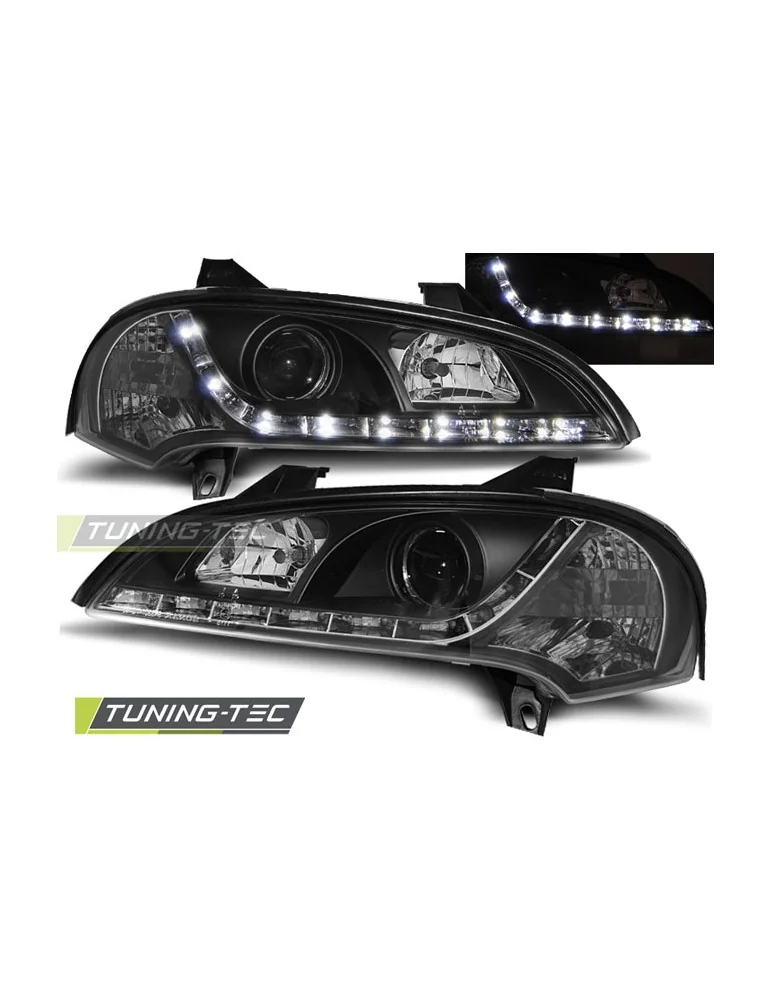 Phares à LED noirs pour OPEL TIGRA 09.94-12.00