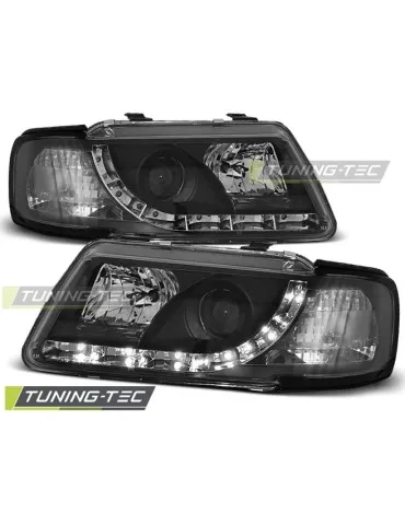 Phares à LED noirs pour AUDI A3 8L 08.96-08.00