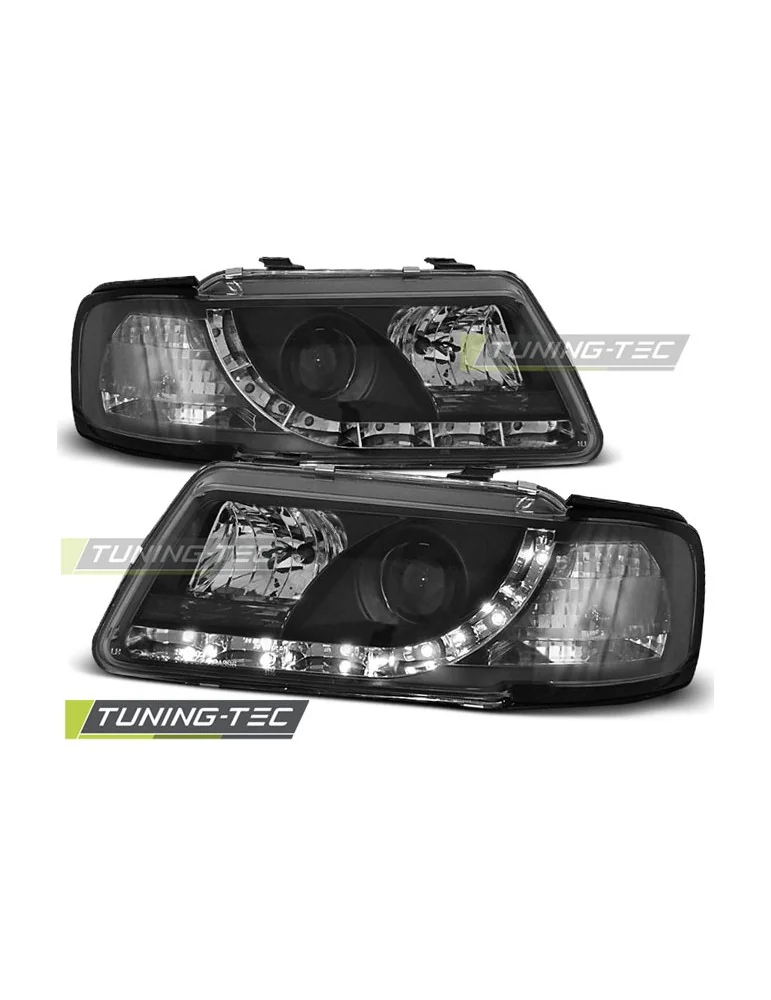 Phares à LED noirs pour AUDI A3 8L 08.96-08.00