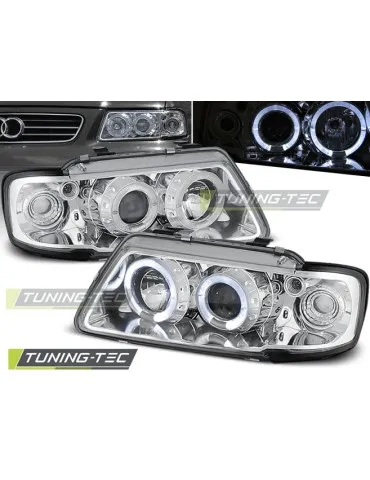 Phares chromés pour AUDI A3 8L 08.96-08.00