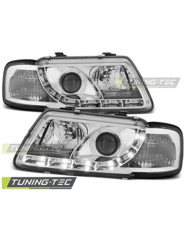 Phares à LED chromés pour AUDI A3 8L 08.96-08.00