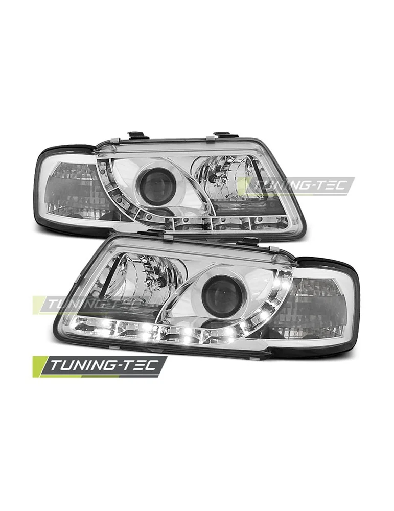 Phares à LED chromés pour AUDI A3 8L 08.96-08.00