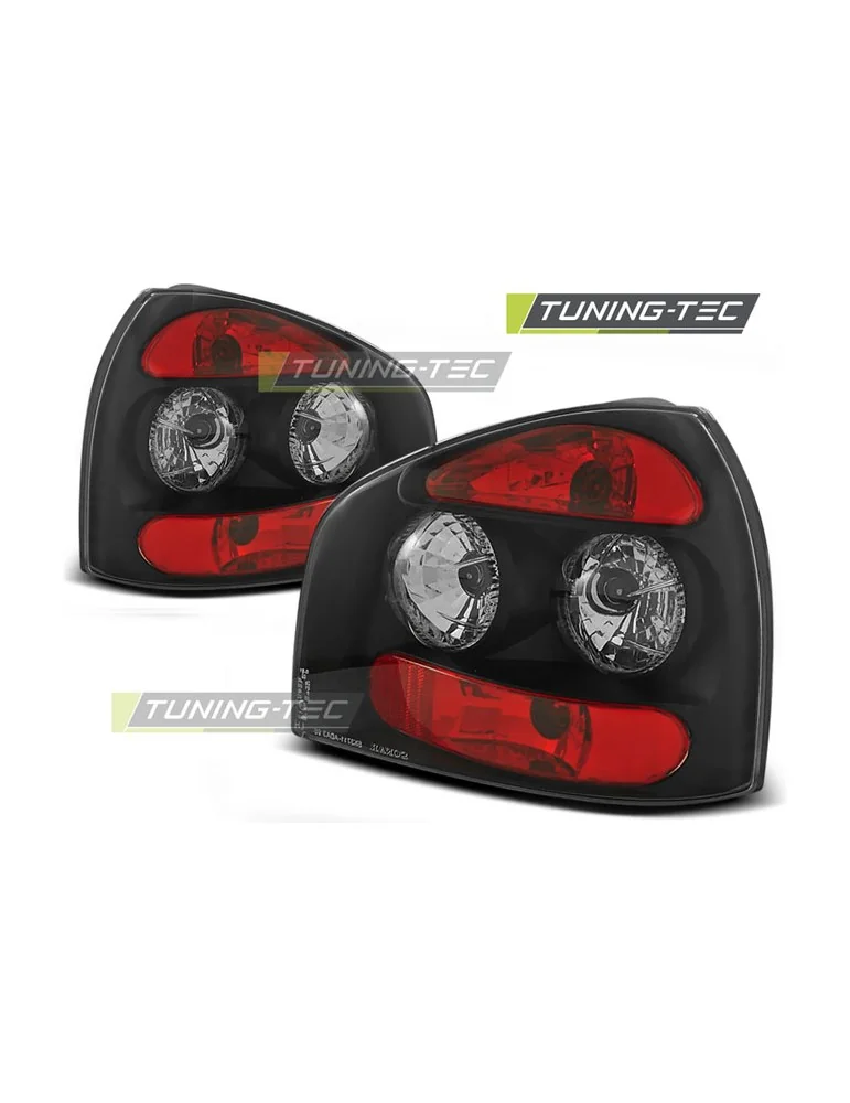 Feux arrière noirs pour AUDI A3 8L 08.96-08.00