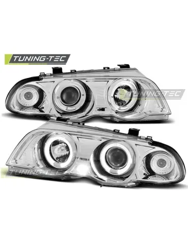 Phares chromés pour BMW E46 05.98-08.01 S/T