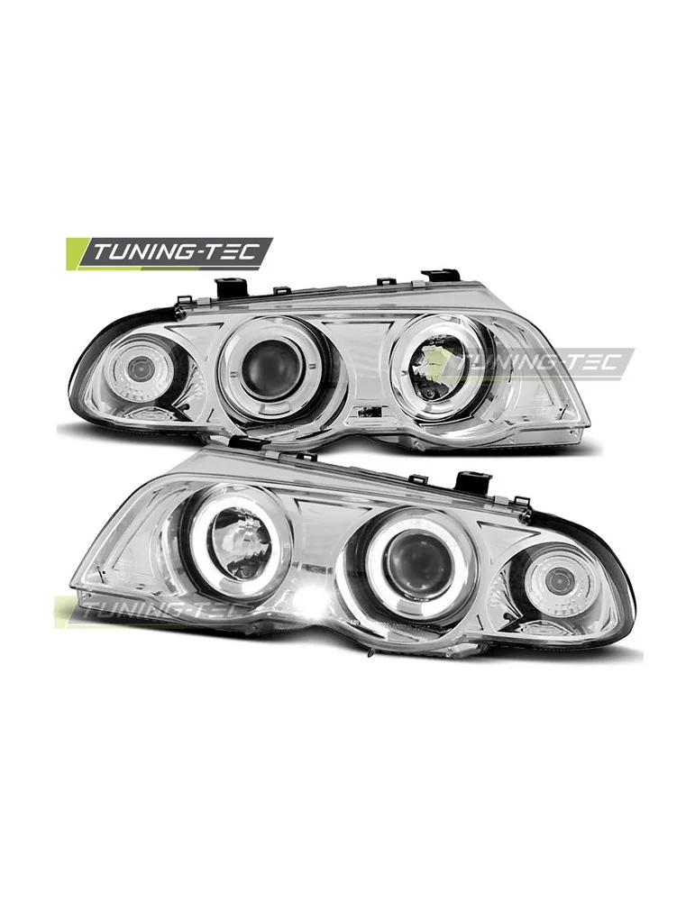 Phares chromés pour BMW E46 05.98-08.01 S/T