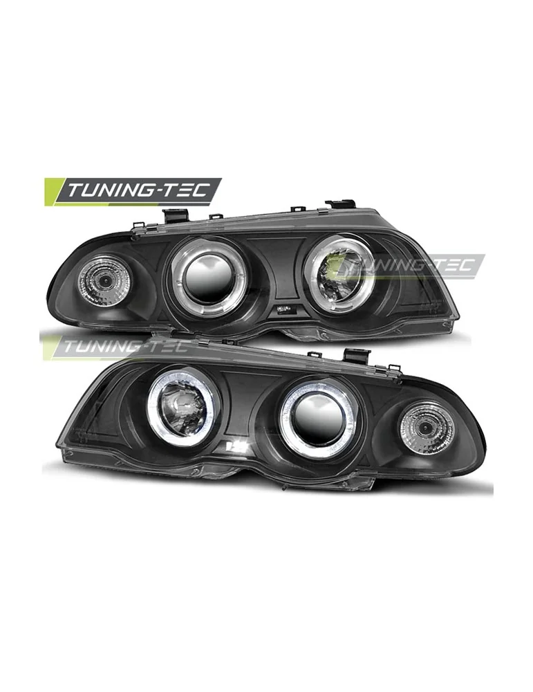 Phares noirs pour BMW E46 05.98-08.01 S/T