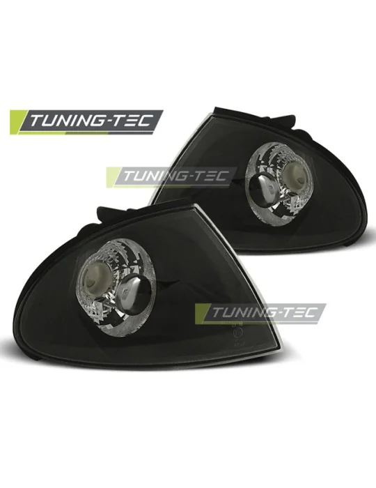 Clignotants avant noirs pour BMW E46 (1998 - 2001)