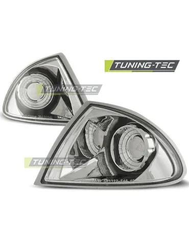 Clignotants avant chromés pour BMW E46 05.98-08.01