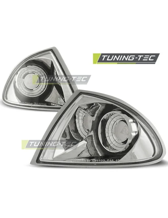 Clignotants avant chromés pour BMW E46 (1998 - 2001)