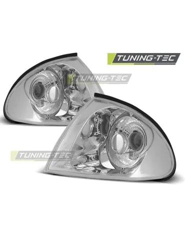 Clignotants avant chromés pour BMW E46 05.98-08.01