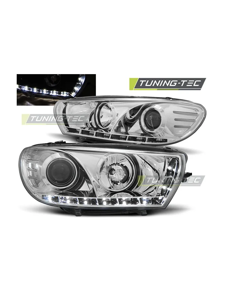 Phares à LED chromés pour VW SCIROCCO 08-04.14