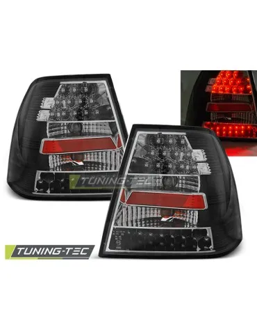 Feux arrière à LED noirs pour VW BORA 09.98-07.05