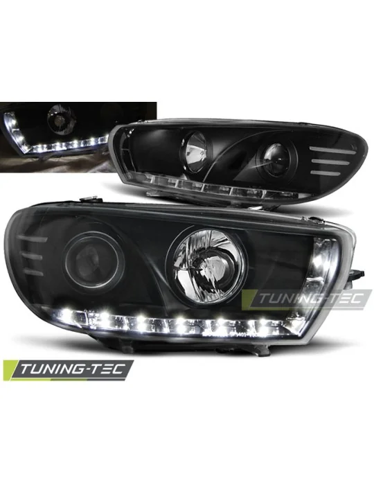 Phares à LED noirs pour VW Scirocco (2008 - 2014)