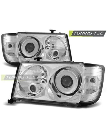 Phares chromés pour MERCEDES W124 01.85-04.93