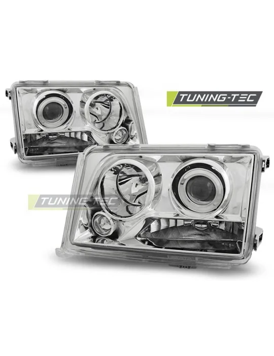 Phares chromés pour Mercedes W124 Classe E (1993 - 1995)
