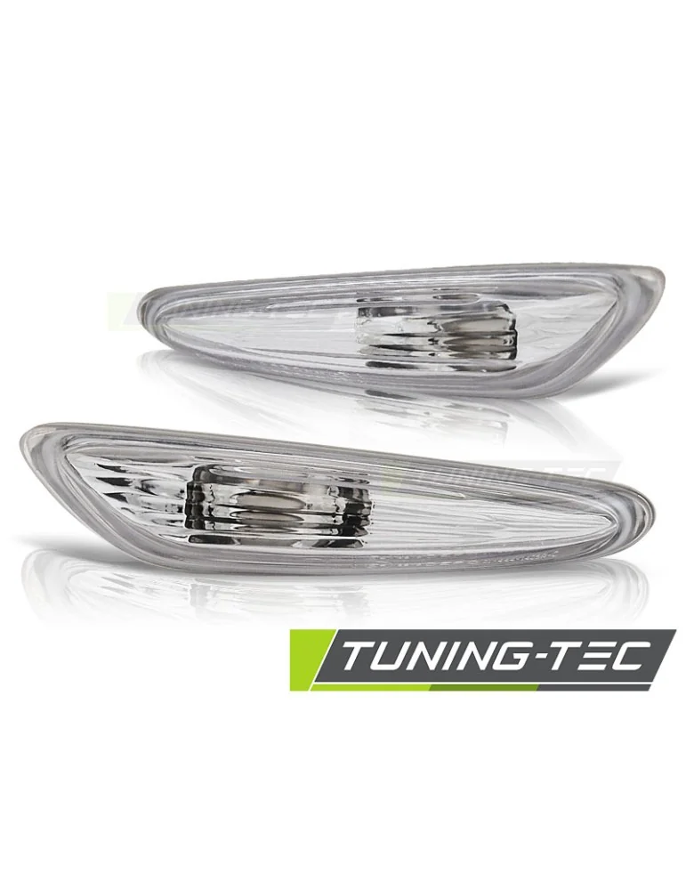 Répétiteurs latéraux chromés pour BMW E60 E61 E46 X3