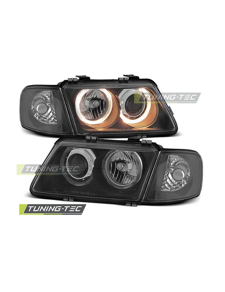 Phares noirs pour AUDI A3 08.96-08.00