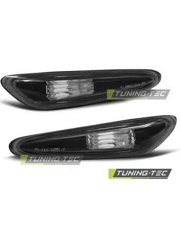 Répétiteurs latéraux noirs pour BMW E60 E61 E46 X3