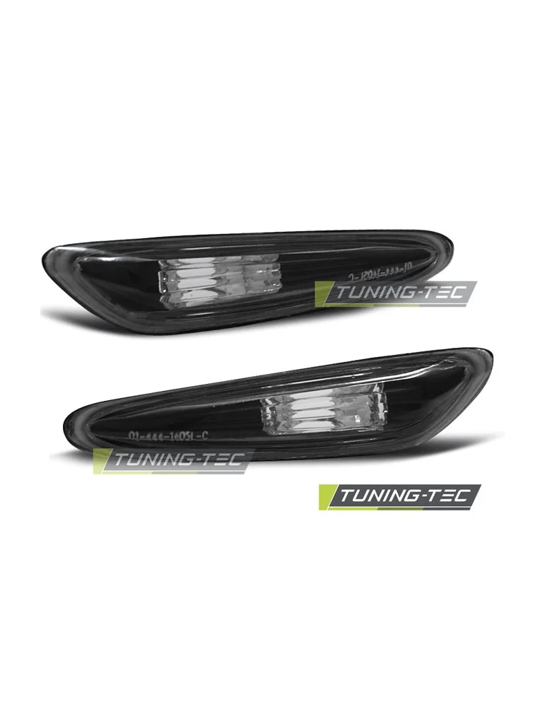 Répétiteurs latéraux noirs pour BMW E60 E61 E46 X3