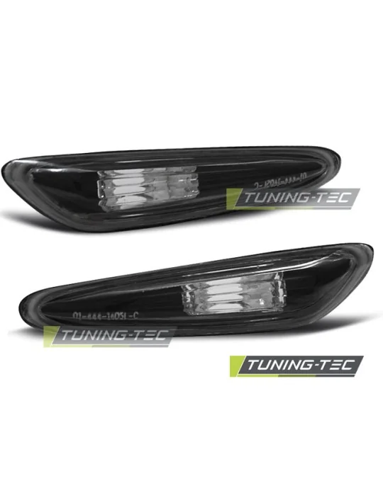 Répétiteurs latéraux noirs pour BMW E60 E61 E46 X3