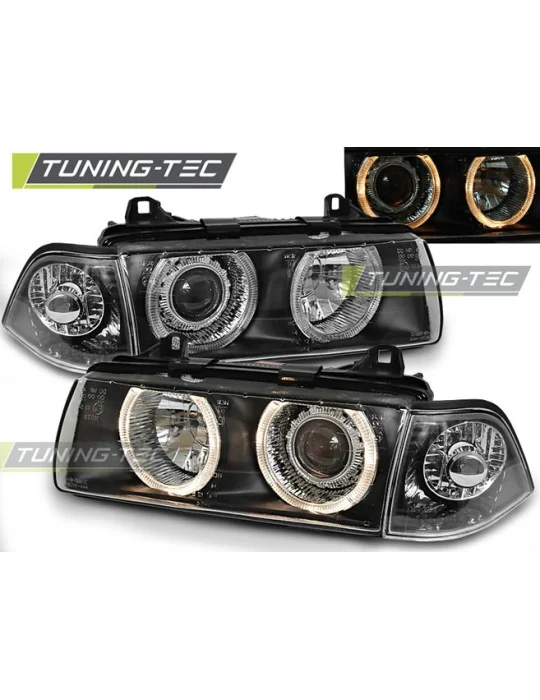 Phares noirs pour BMW E36 (1990 - 1999)