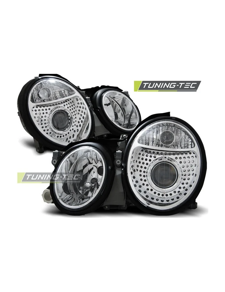 Phares chromés pour MERCEDES W208 CLK 03.97-04.02