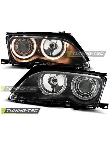 Phares noirs pour BMW E46 09.01-03.05 S/T