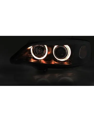 Phares noirs pour OPEL ASTRA G 09.97-02.04