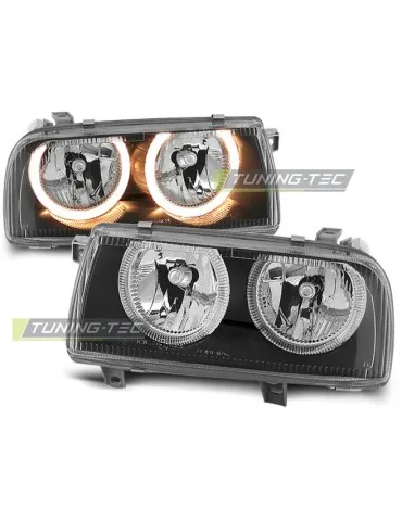 Phares noirs pour VW VENTO 01.92-08.98