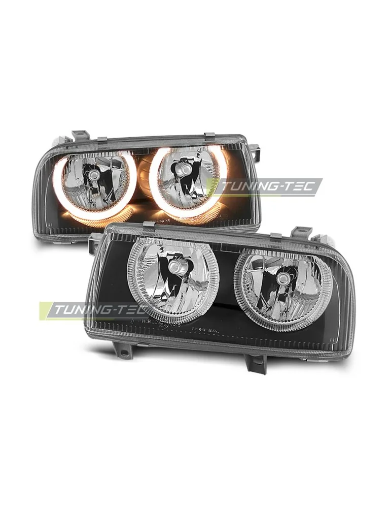Phares noirs pour VW VENTO 01.92-08.98