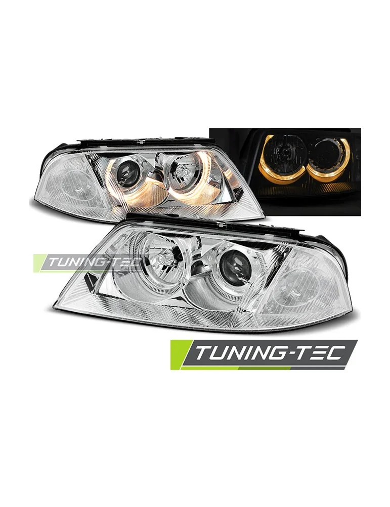 Phares chromés pour VW PASSAT 3BG B5 FL 09.00-03.05