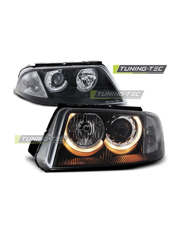Phares noirs pour VW PASSAT 3BG B5 FL 09.00-03.05