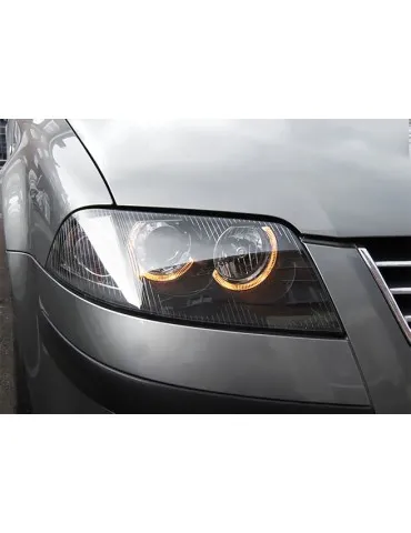 Phares noirs pour VW PASSAT 3BG B5 FL 09.00-03.05