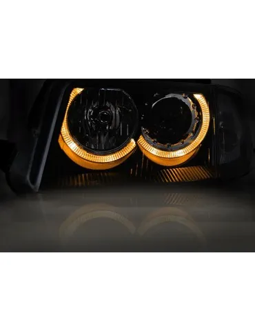 Phares noirs pour VW PASSAT 3BG B5 FL 09.00-03.05