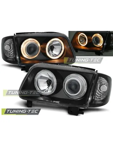 Phares noirs pour VW POLO 6N2 10.99-10.01