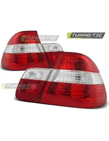 Feux arrière rouges blancs pour BMW E46 09.01-03.05