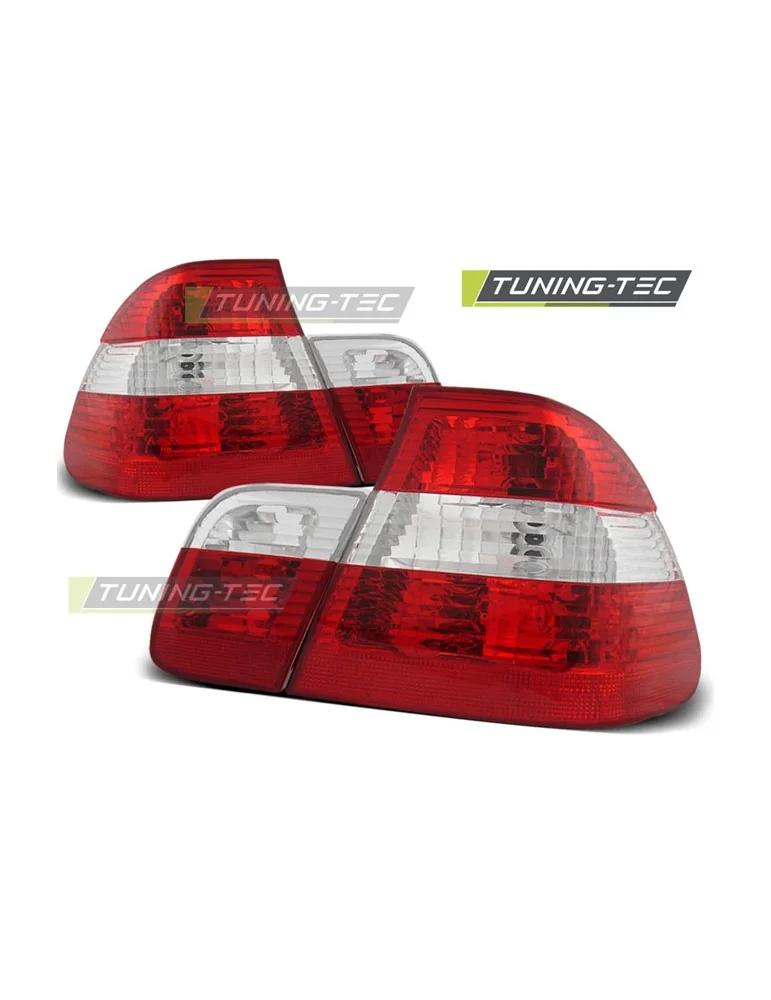 Feux arrière rouges blancs pour BMW E46 09.01-03.05