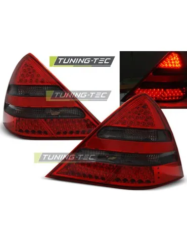 Feux arrière à LED fumés rouges pour MERCEDES R170 SLK 04.96-04