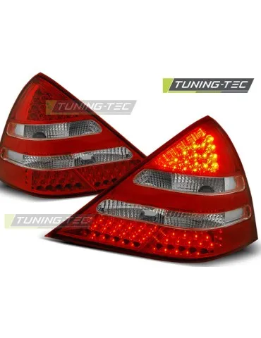 Feux arrière à LED rouges blancs pour MERCEDES R170 SLK 04.96-04