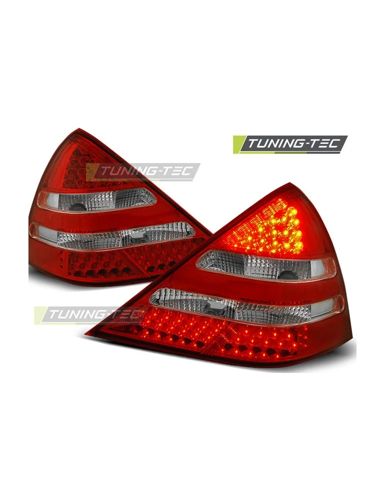 Feux arrière à LED rouges blancs pour MERCEDES R170 SLK 04.96-04