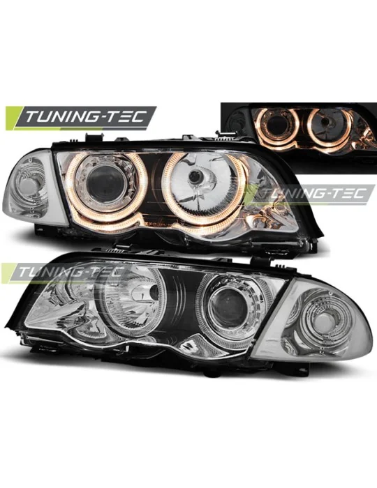 Phares chromés pour BMW E46 S/T (1998 - 2001)