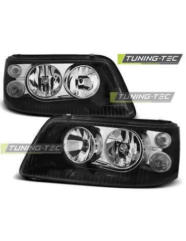 Phares noirs pour VW T5 04.03-08.09