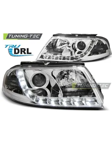 Phares chromés pour VW PASSAT 3BG 09.00-03.05