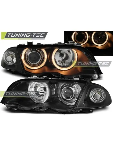 Phares noirs pour BMW E46 05.98-08.01 S/T