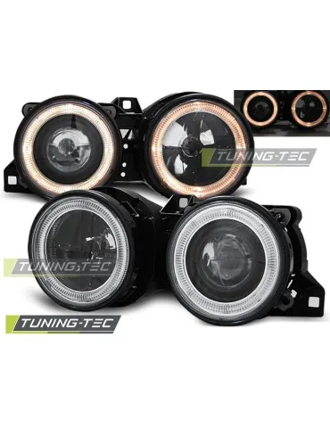 Phares noirs pour BMW E30 11.82-06.94