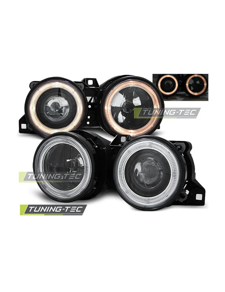 Phares noirs pour BMW E30 11.82-06.94